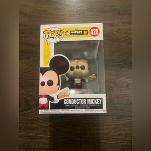 Funko Pop Disney Conductor Mickey 90 Year Anniversary,Vinyl Figure,New in Box